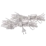 VBS 2er-Pack LED-Lichterkette mit Schalter, Kreisschaltung Beleuchtung