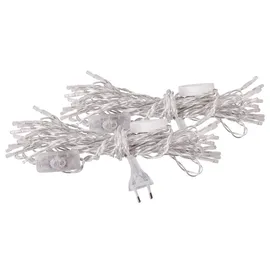 VBS 2er-Pack LED-Lichterkette mit Schalter, Kreisschaltung Beleuchtung