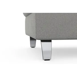 sit&more Stauraumhocker Grenoble 66 x 48 x 76 cm Silber