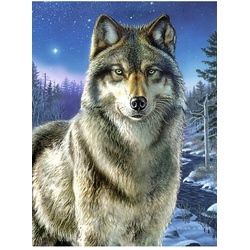 reeves Malvorlage Wolf, 23 x 30 cm
