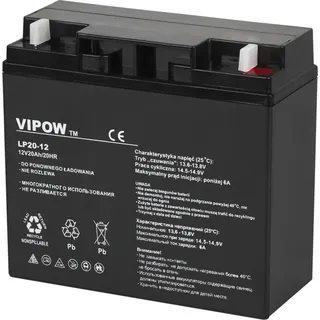 VIPOW Gel-Batterie 12V 20Ah (1LL)