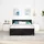 vidaXL Boxspringbett 140 x 200 cm Schwarz