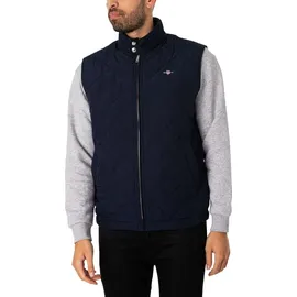 GANT Windcheater Weste Dunkelblau S