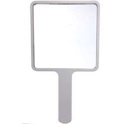 Uniq Handspiegel, quadratisch weiß 1 St
