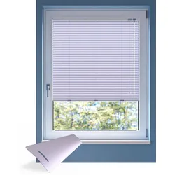 Alujalousie nach Maß, Flieder 3335, 90 x 100 cm, Jalousie individuell maßangefertigt