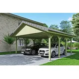 SKANHOLZ Satteldach-Carport Wallgau 620 x 600 cm Dachlattung