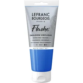 Lefranc Bourgeois Flashe Acrylfarbe 80 ml Kobaltblau