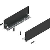 Blum LEGRABOX pure Zarge Höhe K NL 400, Carbonschwarz-matt