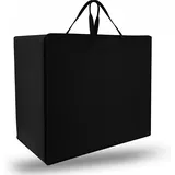 Beautissu Aufbewahrungstasche 67 x 120 x 42 cm 1-tlg. Schwarz