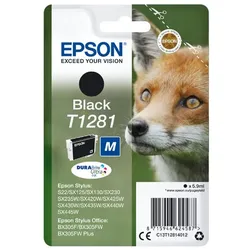 Epson T1281 (C13T12814022) - Tintenpatrone, black (schwarz)