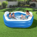 BESTWAY Family Fun Lounge Pool 213x206x69 cm