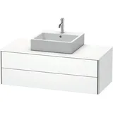 Duravit XSquare Unterschrank, 2 Schubkästen, Weiß Matt