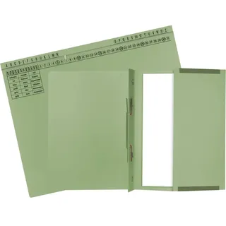Exacompta Exaflex Standard Hängehefter Amtsheftung / kaufmännische Heftung DIN A4 grün