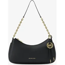 Michael Kors Nolita Medium Schultertasche Baumwolle/Leder Schwarz