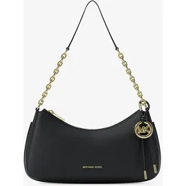 Michael Kors Nolita Medium Schultertasche Baumwolle/Leder Schwarz