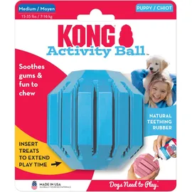 Kong Puppy Activity Ball mittel mehrfarbig