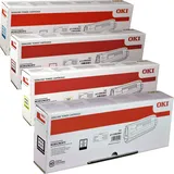 Oki 4 Oki Toner MC853 MC873 Serie Multipack K C M Y 4-farbig