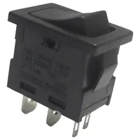 TRU Components 1587517 Wippschalter TC-R13-66L-02 250 V/AC 6 A