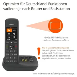 Gigaset C575A schwarz