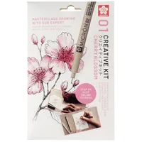 Sakura Kirschblüte Malset 1 Set schwarz