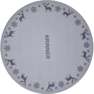 Krinner Weihnachtsbaumunterlage Ø 60 cm grau