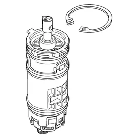 KWC Ar FRAMIC Mischkartusche, F5, hydr., f. Wand- u. Einbaubatterie, 2030046185