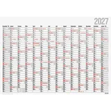 rido/idé Plakatkalender Mod. Office I 2027