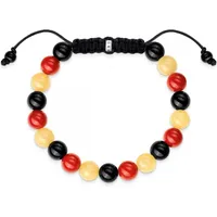 Thomas Sabo A1831-962-7-L24v Armband Schwarz/Mehrfarbig 16-24 cm
