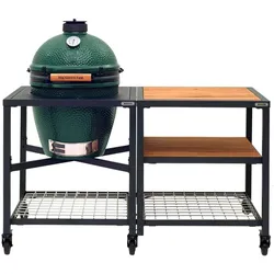 Big Green Egg Outdoorküche mit offener Erweiterung (ohne EGG) LARGE