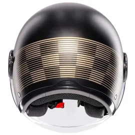AGV Eteres Ponza Jethelm, schwarz-gold, Größe XS