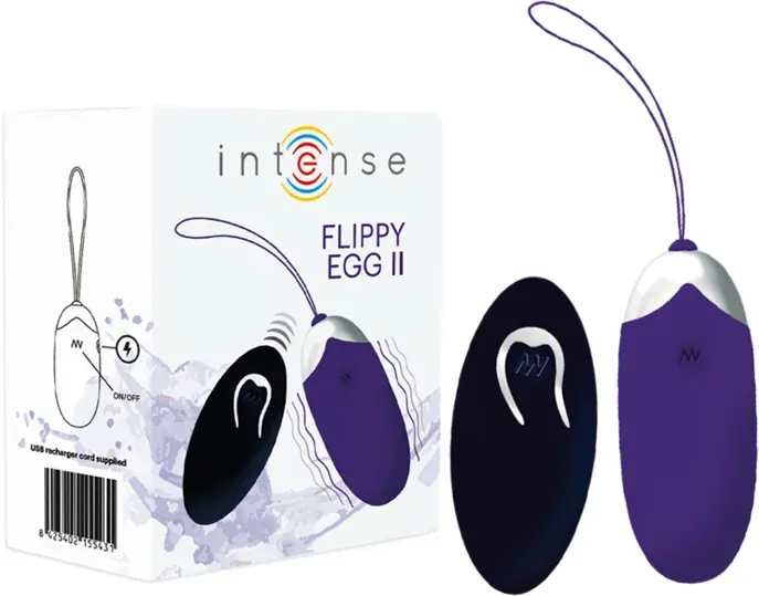 INTENSE - Flippy II vibrierendes Ei mit Fernbedienung diskret