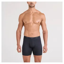 SAXX Quest Quick Dry Mesh Boxershorts Schwarz L 2er Pack
