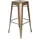 HJH Office Vantaggio High 77,0 cm Metall Champagner