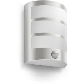 Philips Außenwandleuchte Python edelstahl