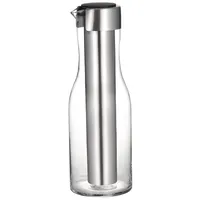Ritzenhoff & Breker Karaffe Freeze, (1-tlg), Kanne, 1,0 Liter mit herausnehmbaren Kühlstab weiß
