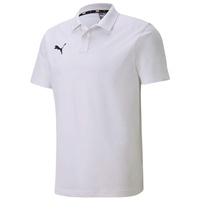 Puma Herren teamGOAL 23 Casuals Polo Poloshirt, White, L