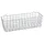 Metaltex Allzweckkorb Pandino 33 x 12 x 10 cm silber