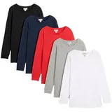 bonprix Longshirt blau S