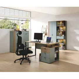 Novel Drehstuhl Stoff Schwarz