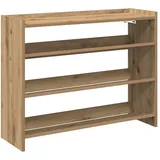 vidaXL Artisan-Eiche 80 x 25 x 62 cm braun
