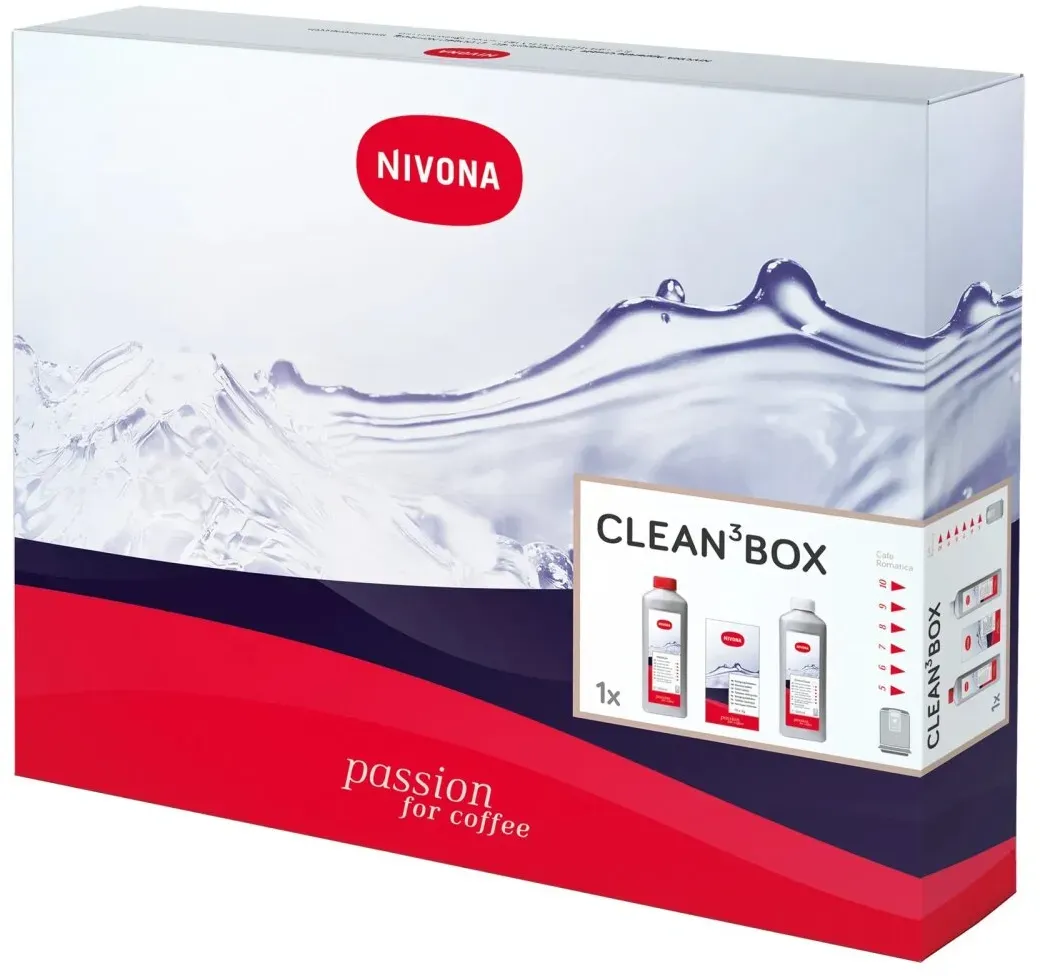 NIVONA | Cleanbox | 1x Milchschaumreiniger, 1x Reinigungstabletten,...