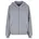 Fluffy Zip Hoodie Grau M