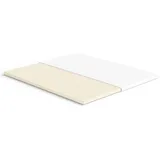 Meisterschlaf Latex Topper 200x220 cm – mittelweich – RG 65 – atmungsaktiv & ergonomisch – Oeko-TEX® Standard 100 – Allergikergeeignet, waschbar - 20% Naturlatex Anteil – Made in Germany