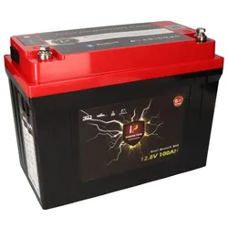 Perfektium LiFePO4 Batterie 12.8V 100Ah mit BMS Heizfolie & Bluetooth