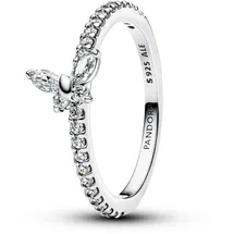 Pandora 194269C03 Silber Damenring Funkelnder Schmetterling Weiß, 60/19,1