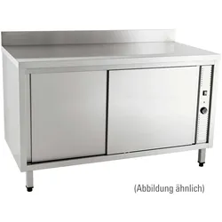 Wärmeschrank mit Schiebetüren mit