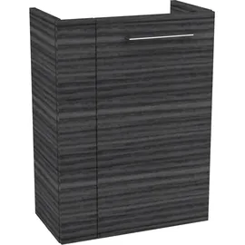Fackelmann Waschbeckenunterschrank SBC 44 x 60 x 24,3 cm Dark Oak