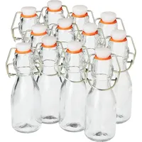 VBS XXL Bügelflaschen 100 ml", 12 Stück - Transparent
