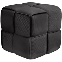 CLP Sitzhocker Cord Forinta dunkelgrau