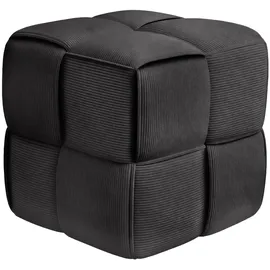 CLP Sitzhocker Cord Forinta dunkelgrau